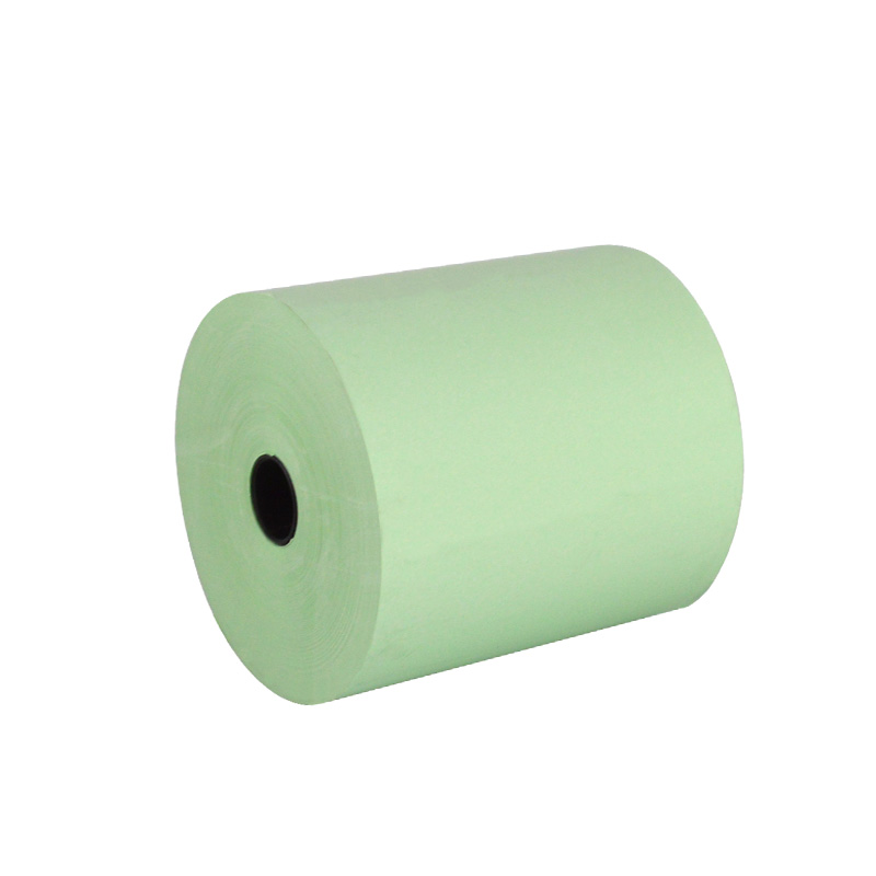 color cash register paper roll
