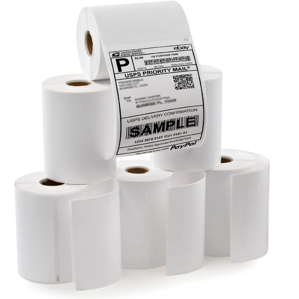 direct thermal waterproof label roll shipping