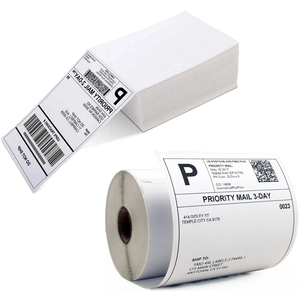 thermal label waterproof self adhesive roll