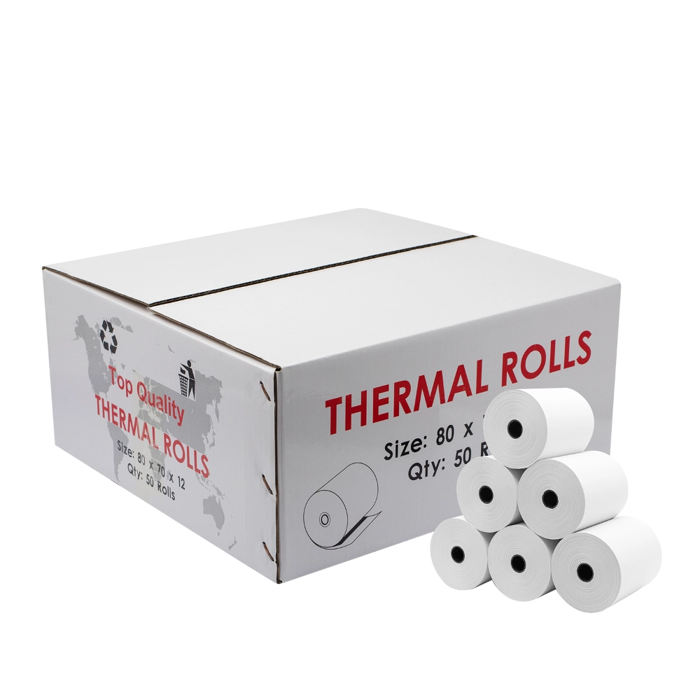 BPA free 80×80mm thermal paper POS printer roll