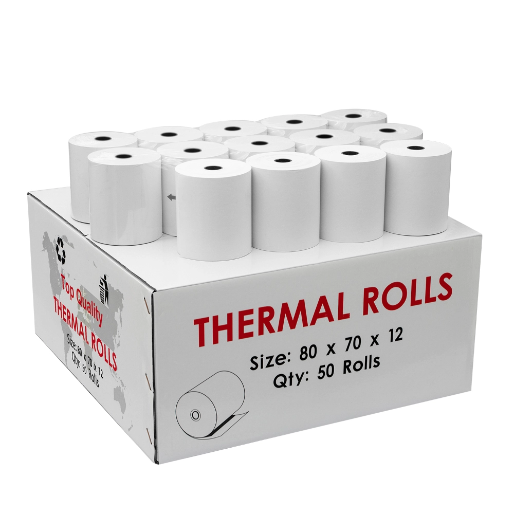 80mm BPA free thermal receipt paper roll cash register