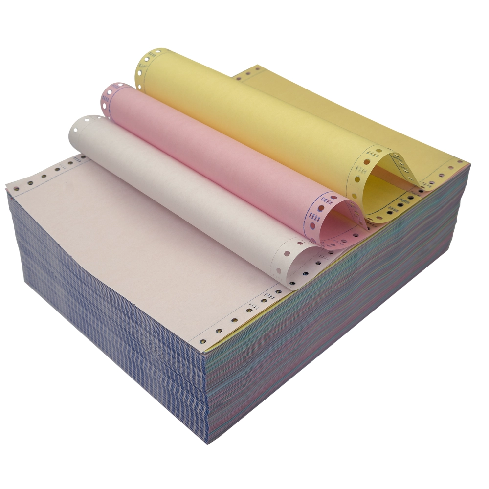 NCR carbonless printing paper 3 part forms