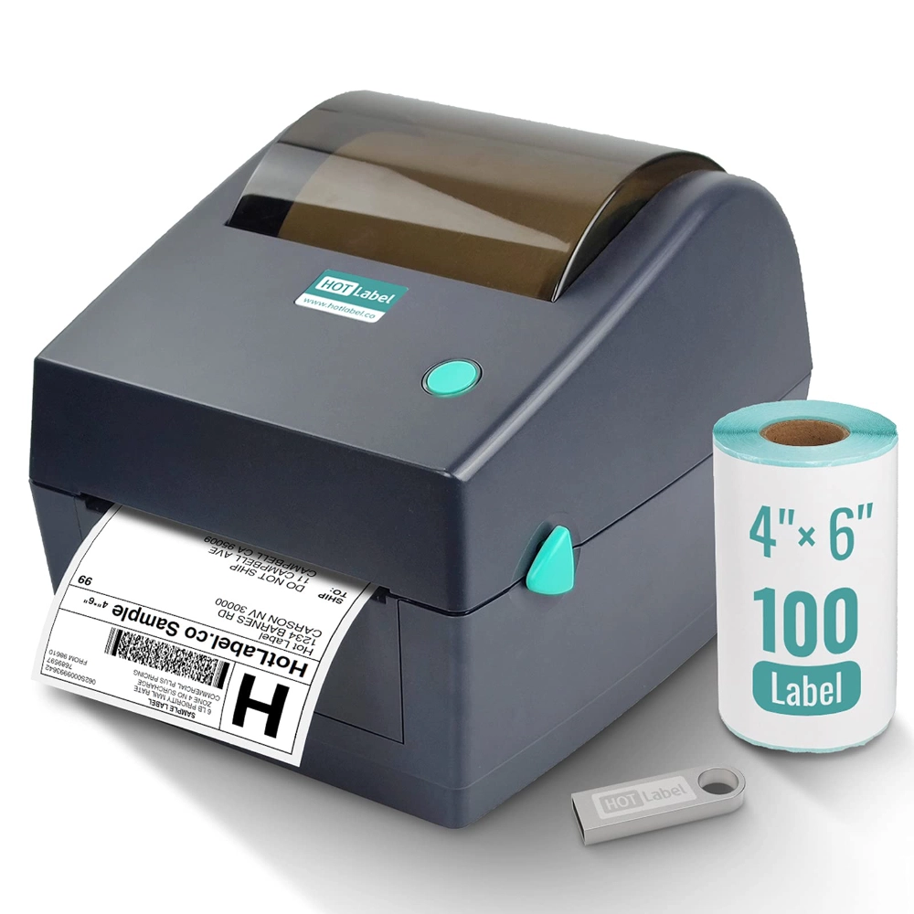 Direct Thermal Label Roll Adhesive Paper Sticker