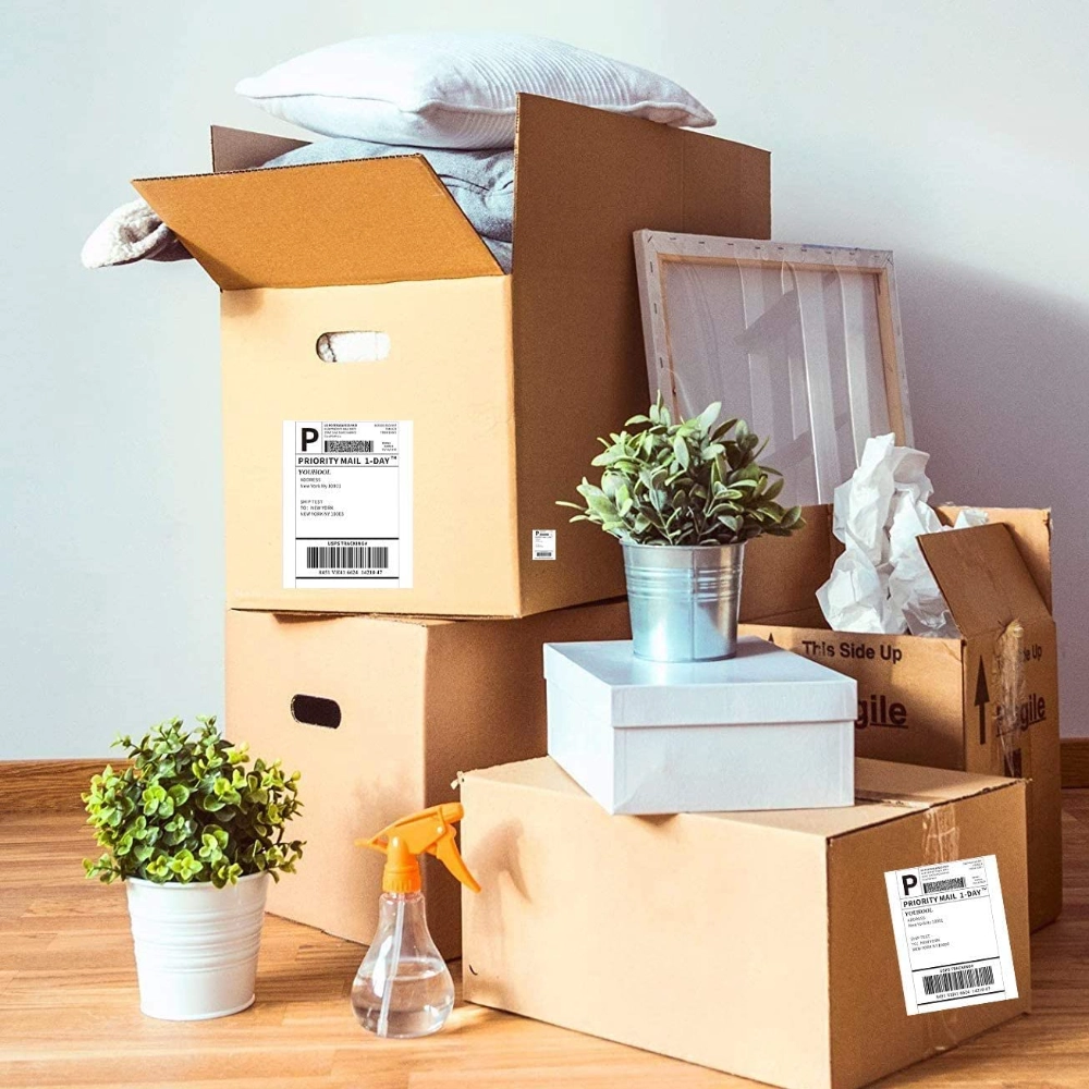 A6 Adhesive Direct Thermal Paper Label