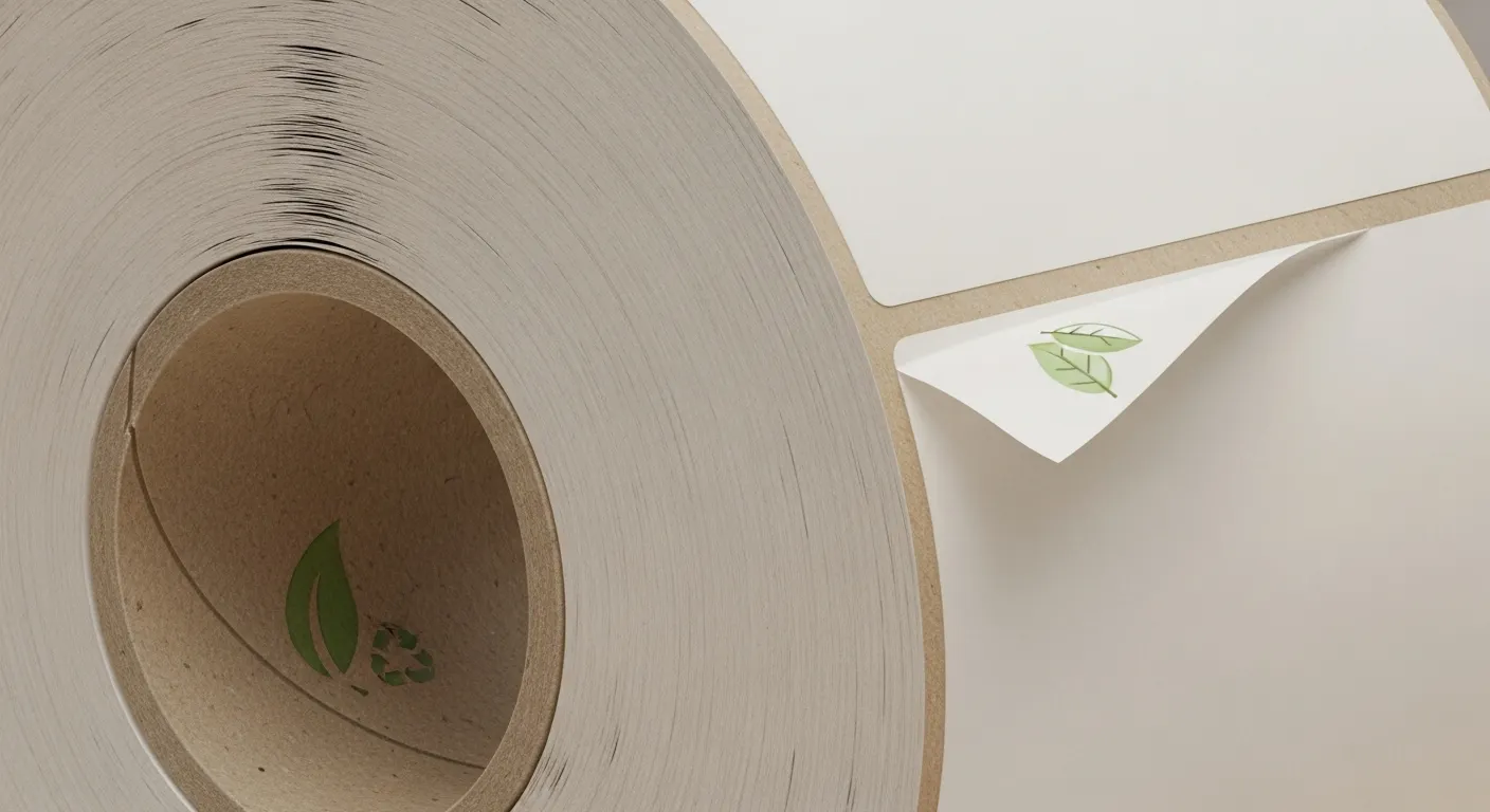 ECO thermal label roll