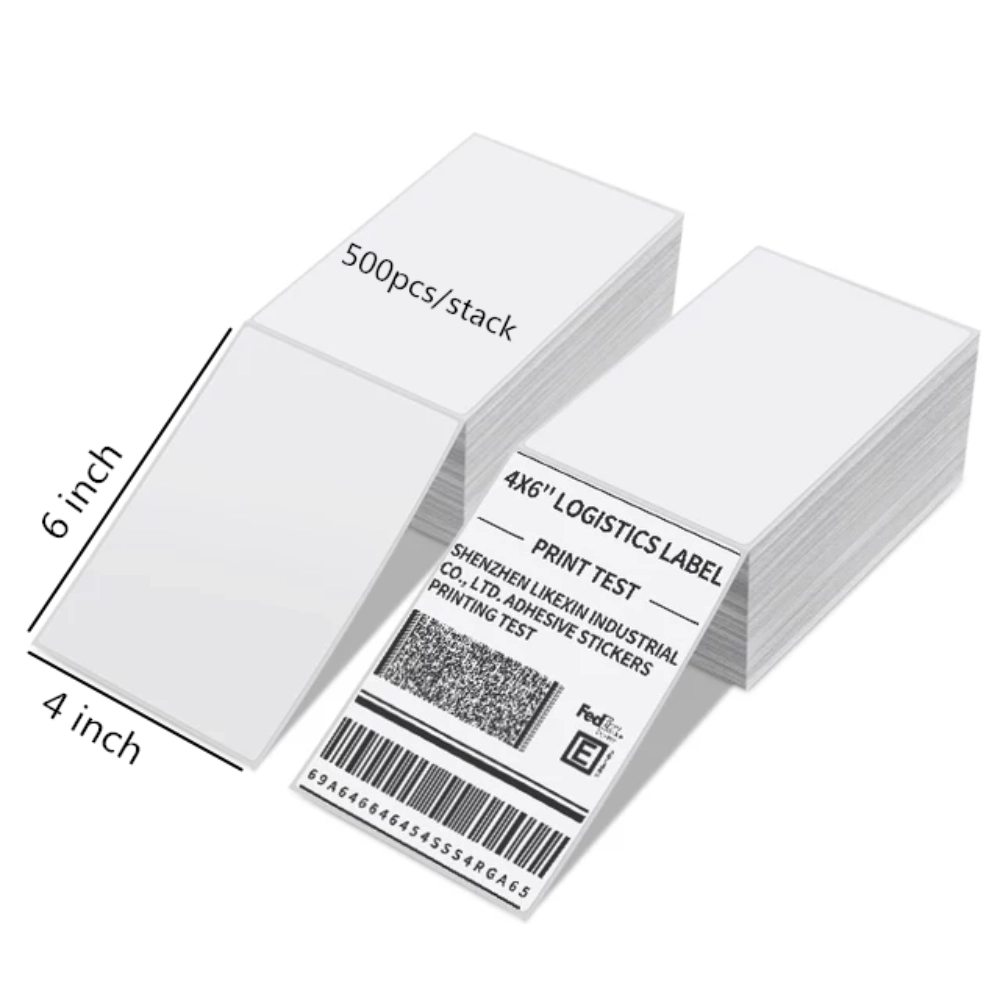 self adhesive shipping labels