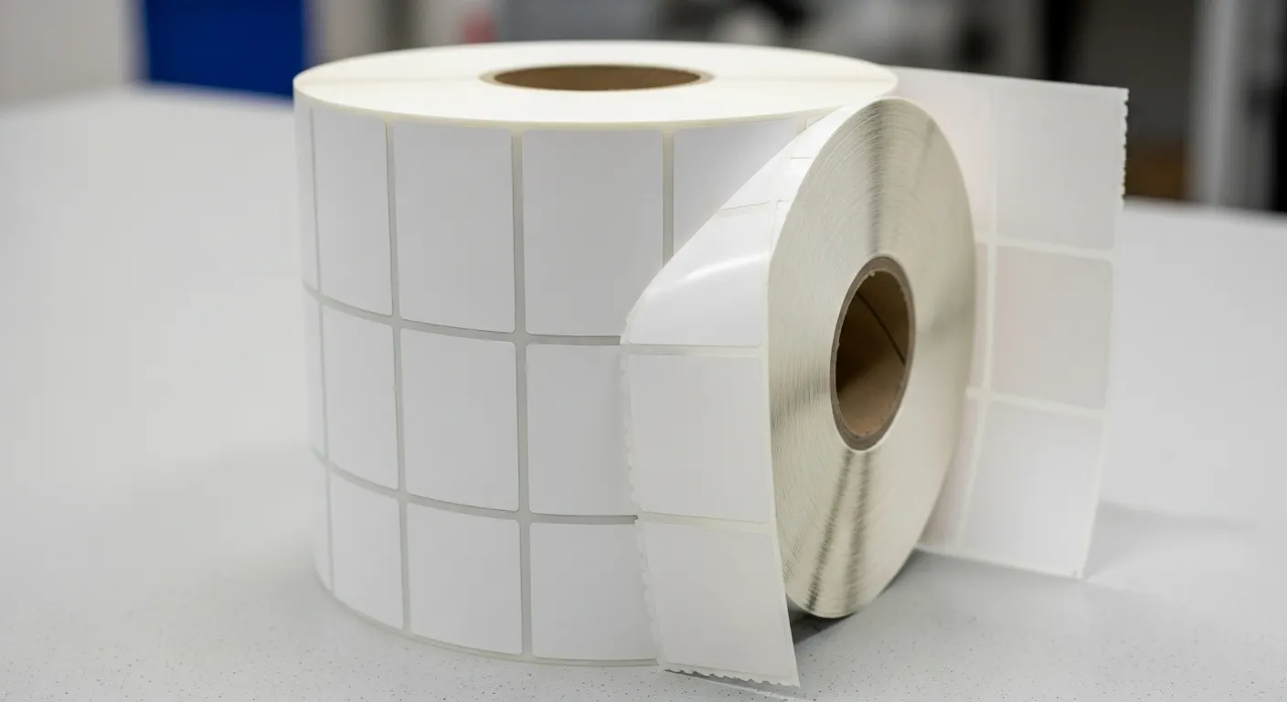 لفة جامبو الملصق الحراري