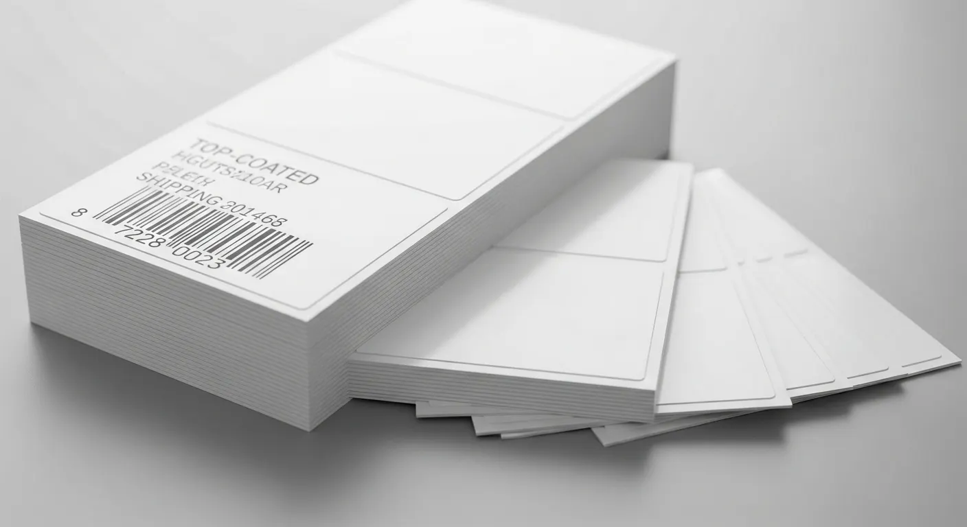 Top Coated thermal label manufacturer