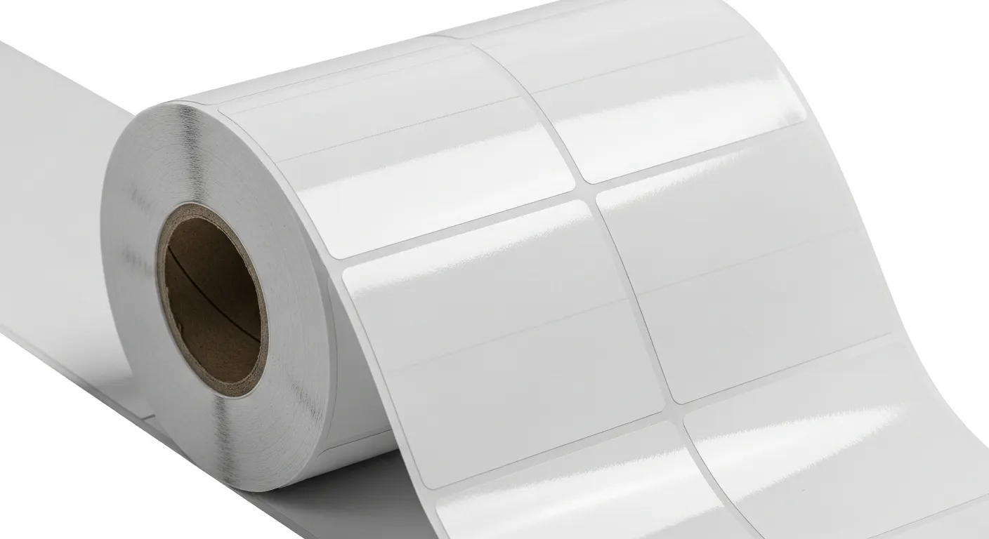 ورق الملصقات الحرارية المطلي العلوي