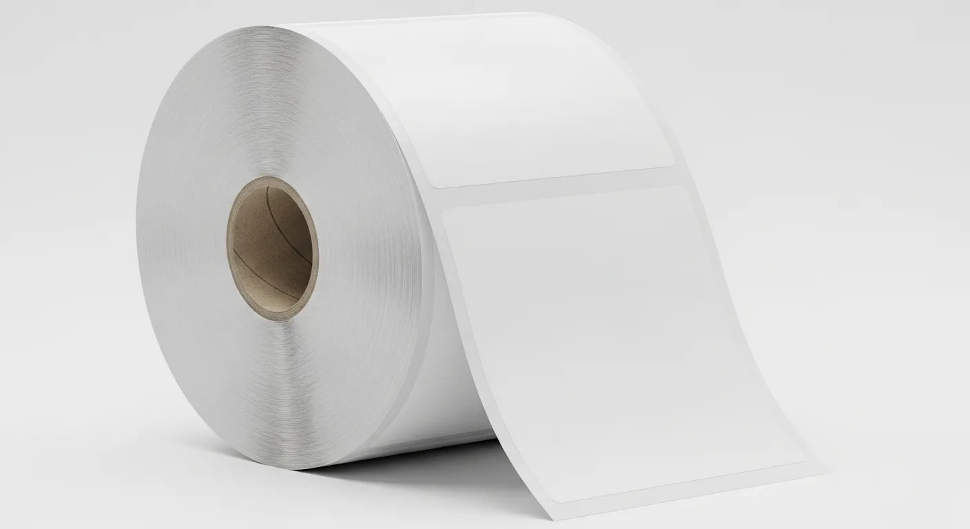 Top coated thermal label sticker paper roll