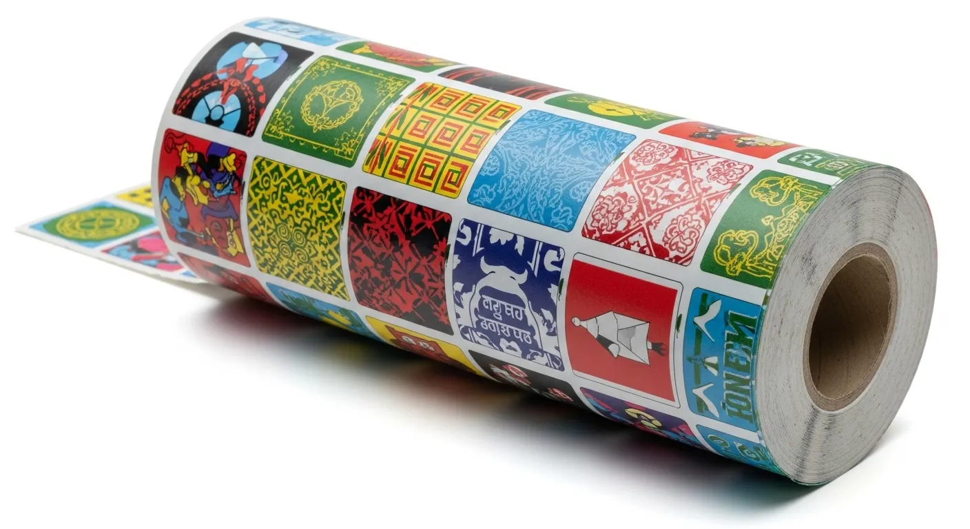 color printed thermal paper