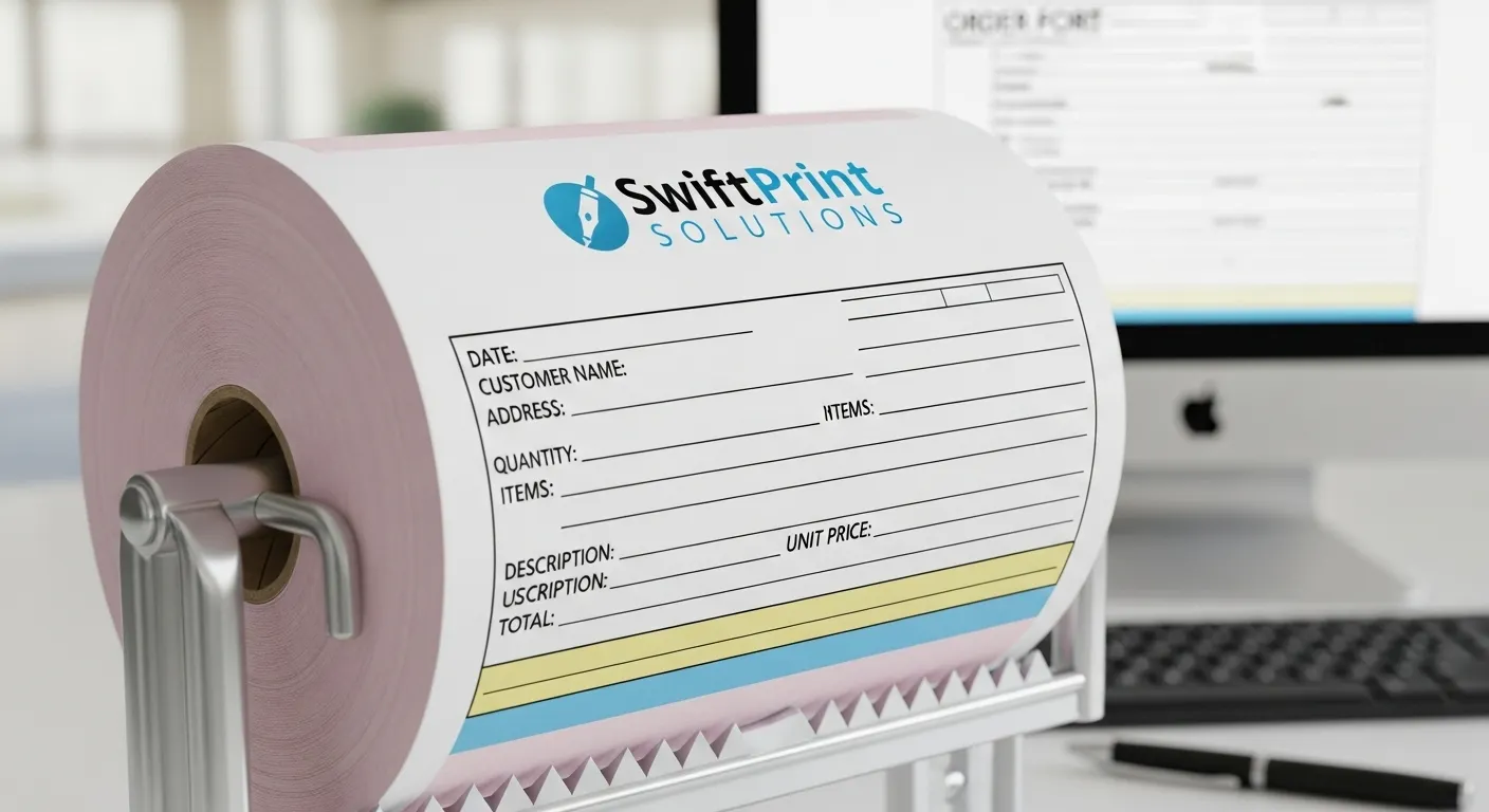 carta NCR personalizzata