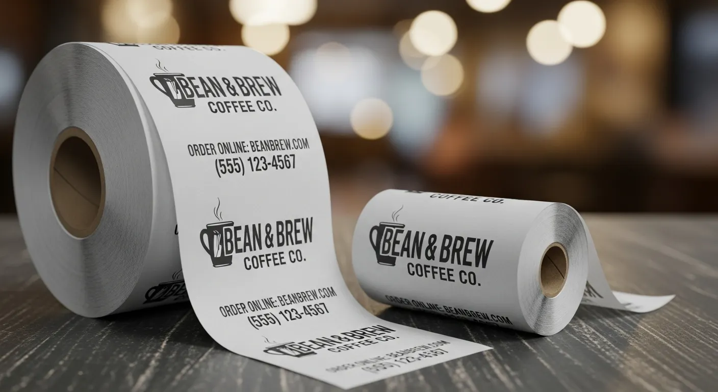 rotolo termico stampato personalizzato
