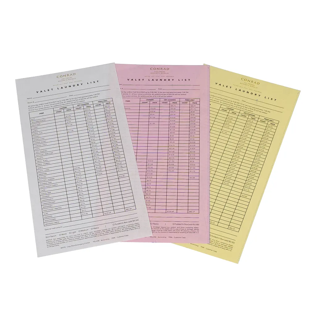 NCR Form Custom Printing