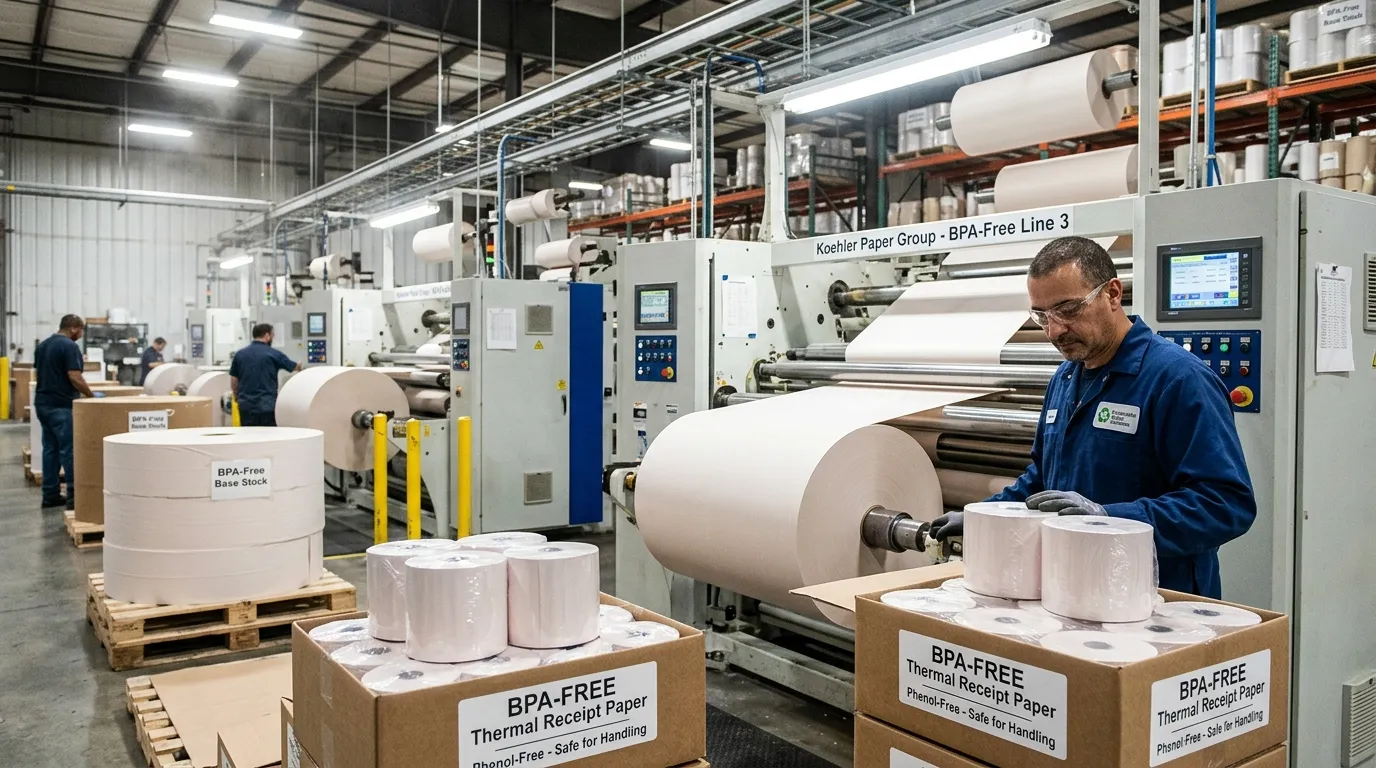 BPA free thermal paper manufacturer