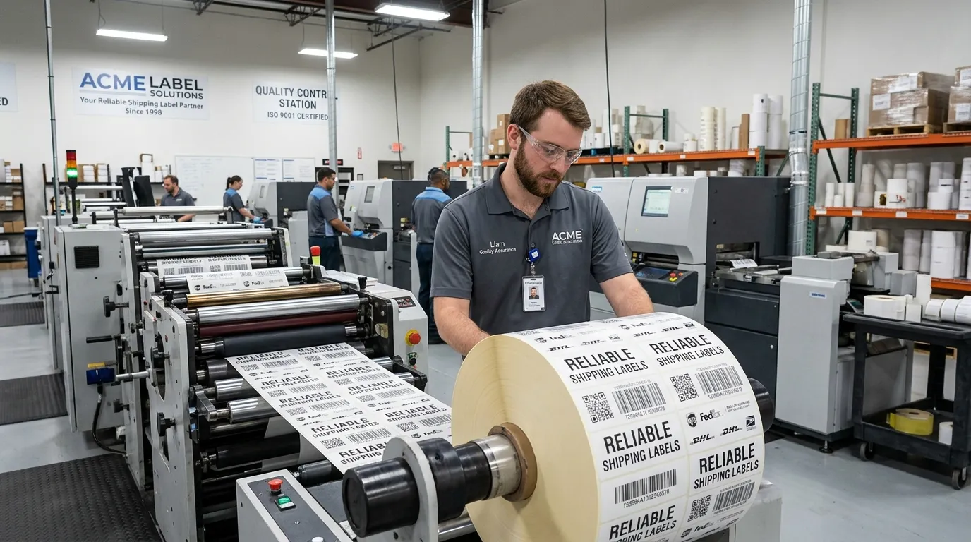 How to Choose a Reliable Shipping Label Manufacturer