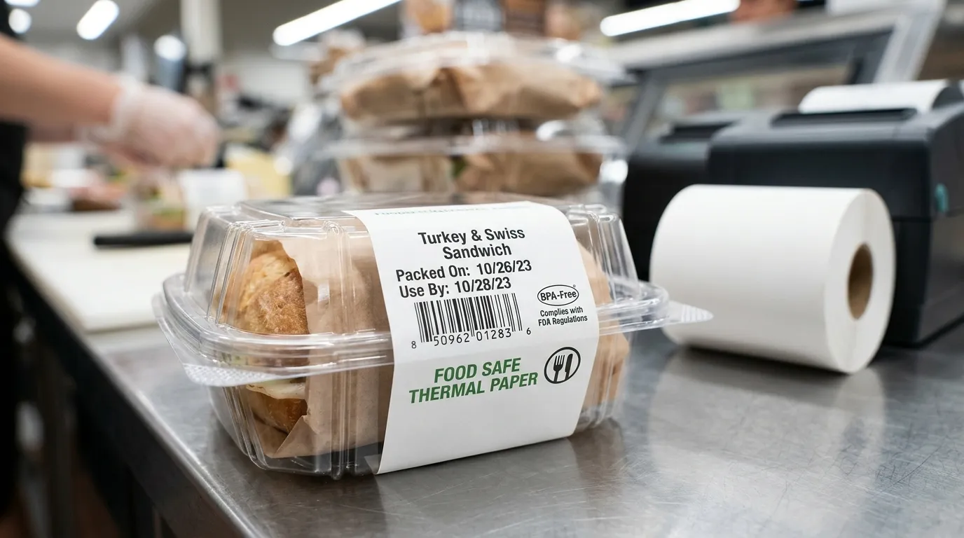 food safe thermal paper
